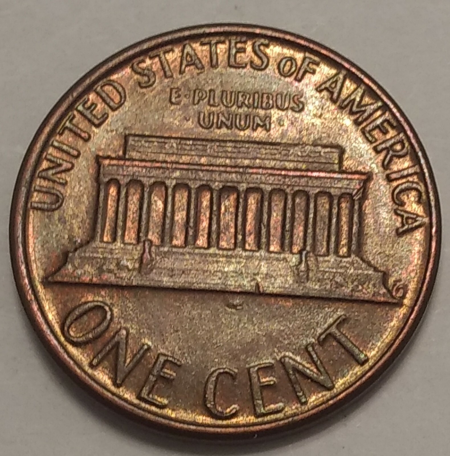 1980-D Lincoln Cent ~BN Mint State ~ Toned