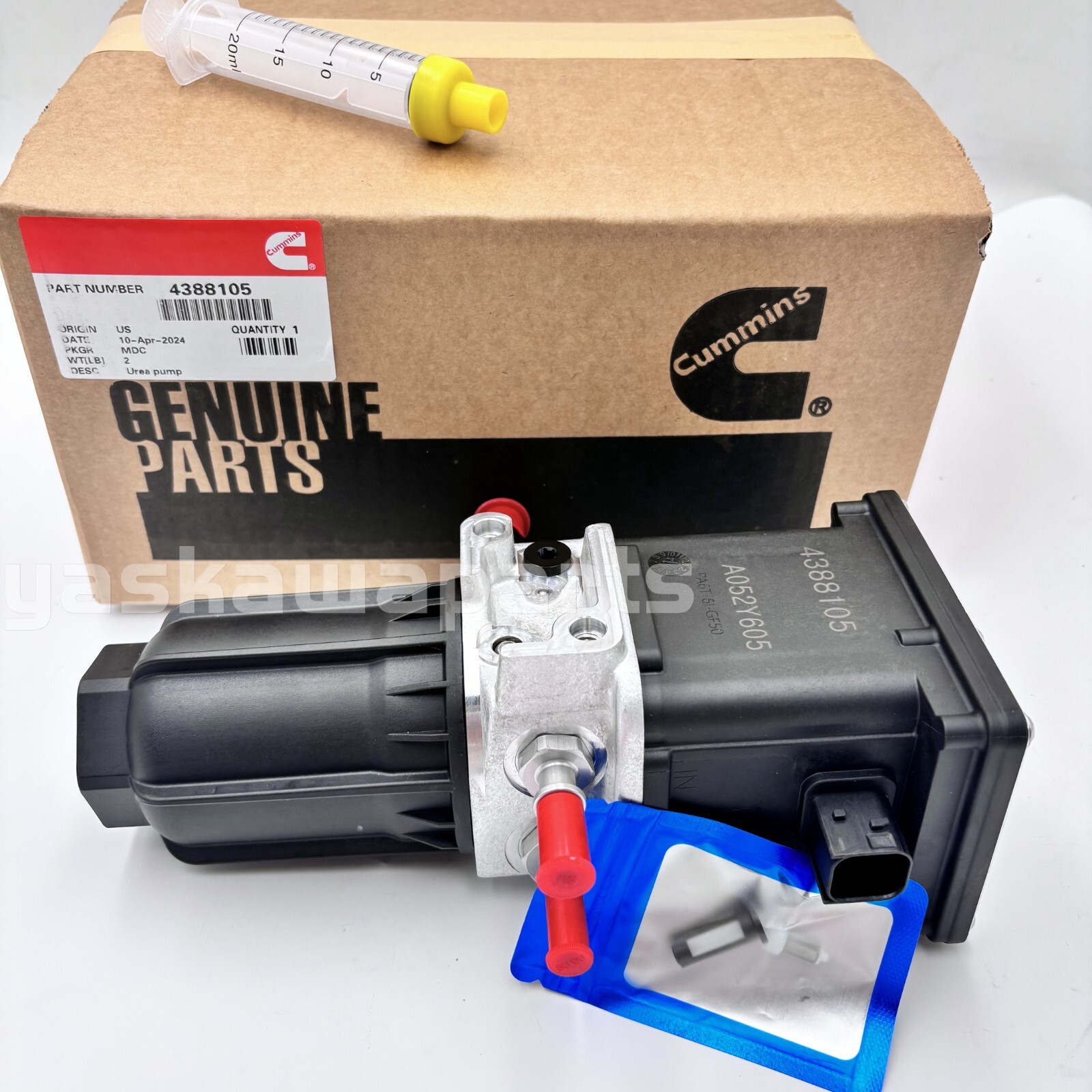 5506956RX DEF Doser Urea Pump Fits For Cummins 5506956 Diesel Engine New 4388105
