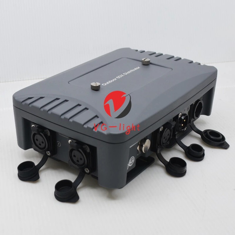 Outdoor 6CH DMX Splitter DMX512 Light Controller Stage DJ Light IP65 Distributor