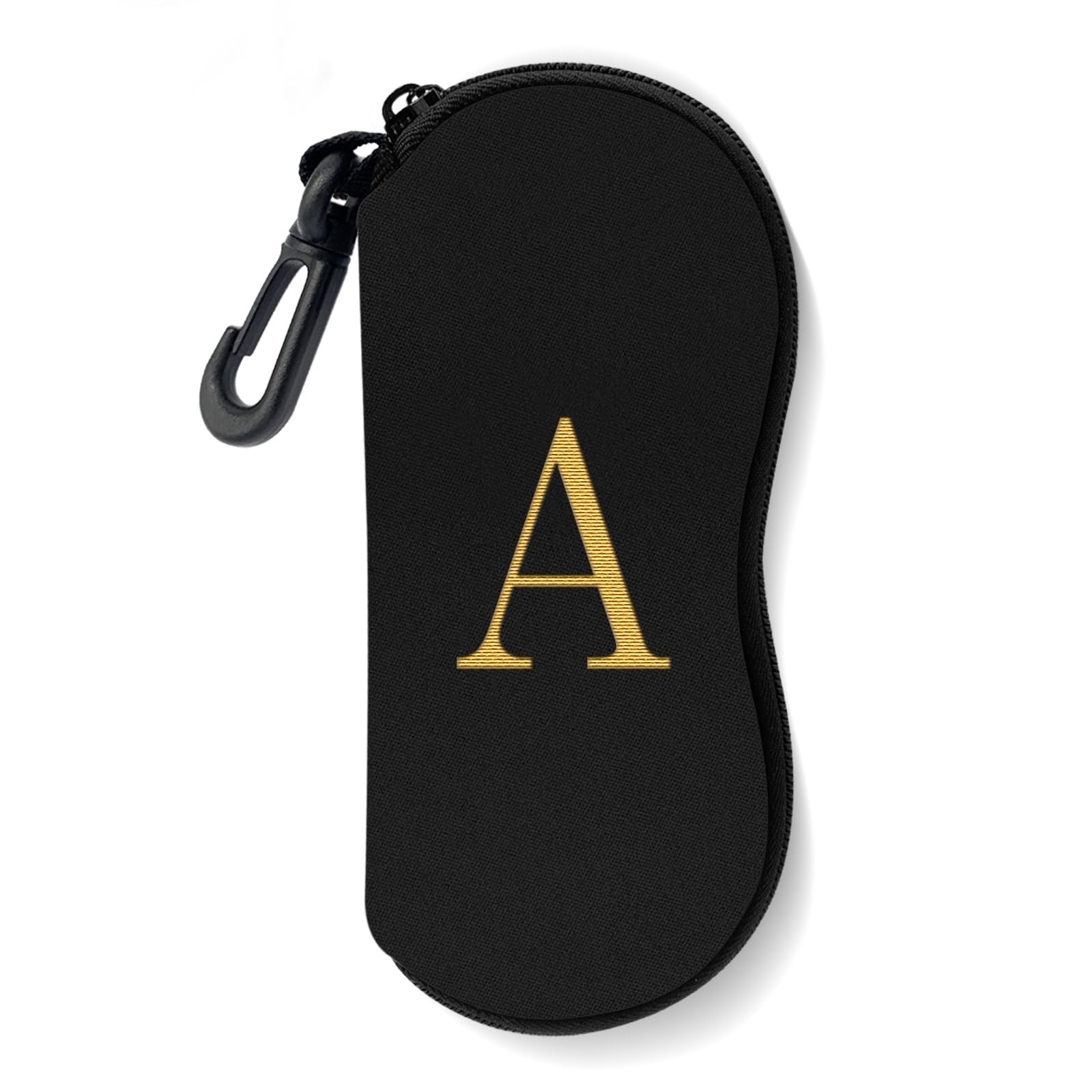 Sunglasses Soft Case, Ultra Light Portable Neoprene Zipper Glasses Case