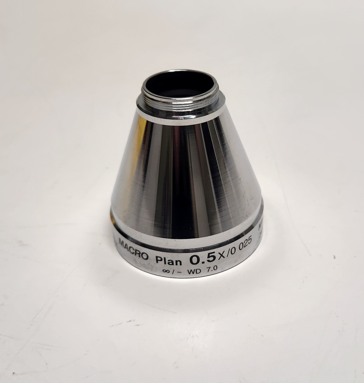 Nikon Macro Plan 0.5x /0.025 Objective WD 7.0 FREE SHIP!