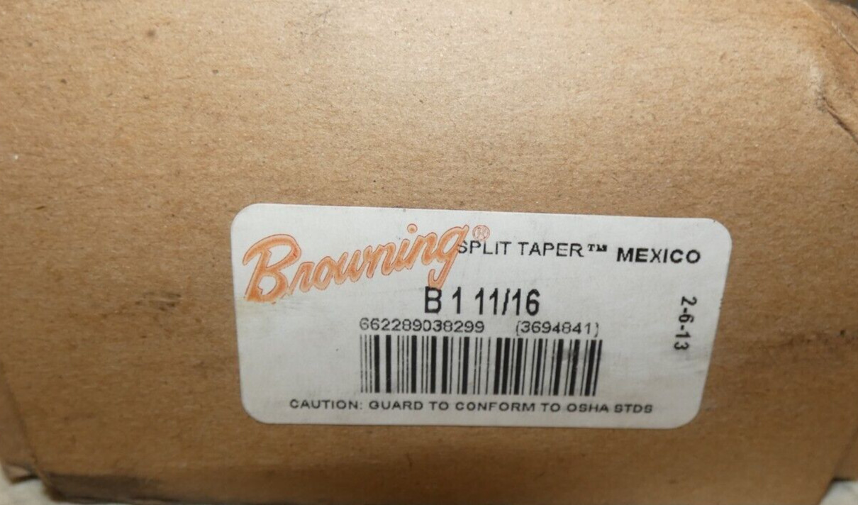 Browning B 1 11/16 Split Taper Bushings - B Series