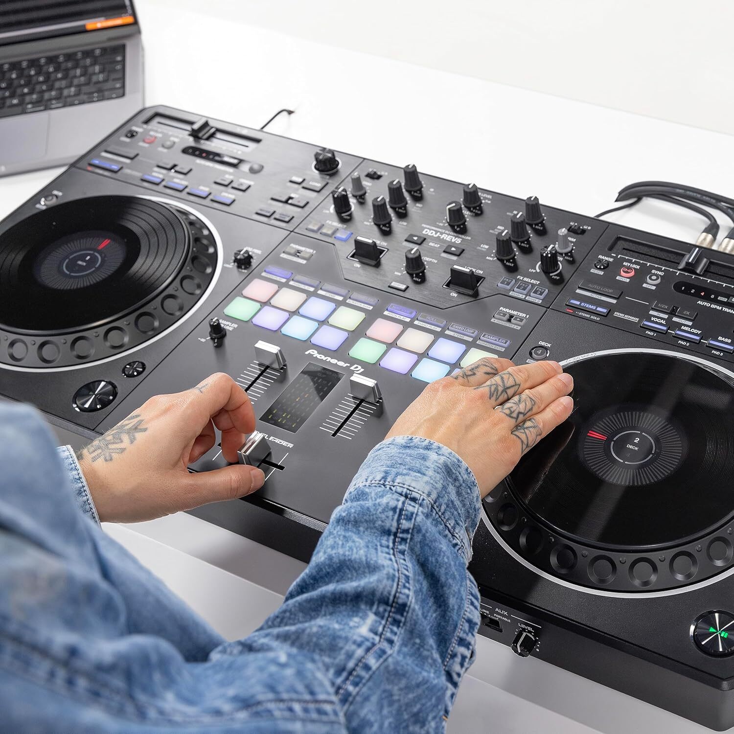 Pioneer DJ DDJ-REV5 4-deck DJ Controller with Stem Separation FREE SHIPPING