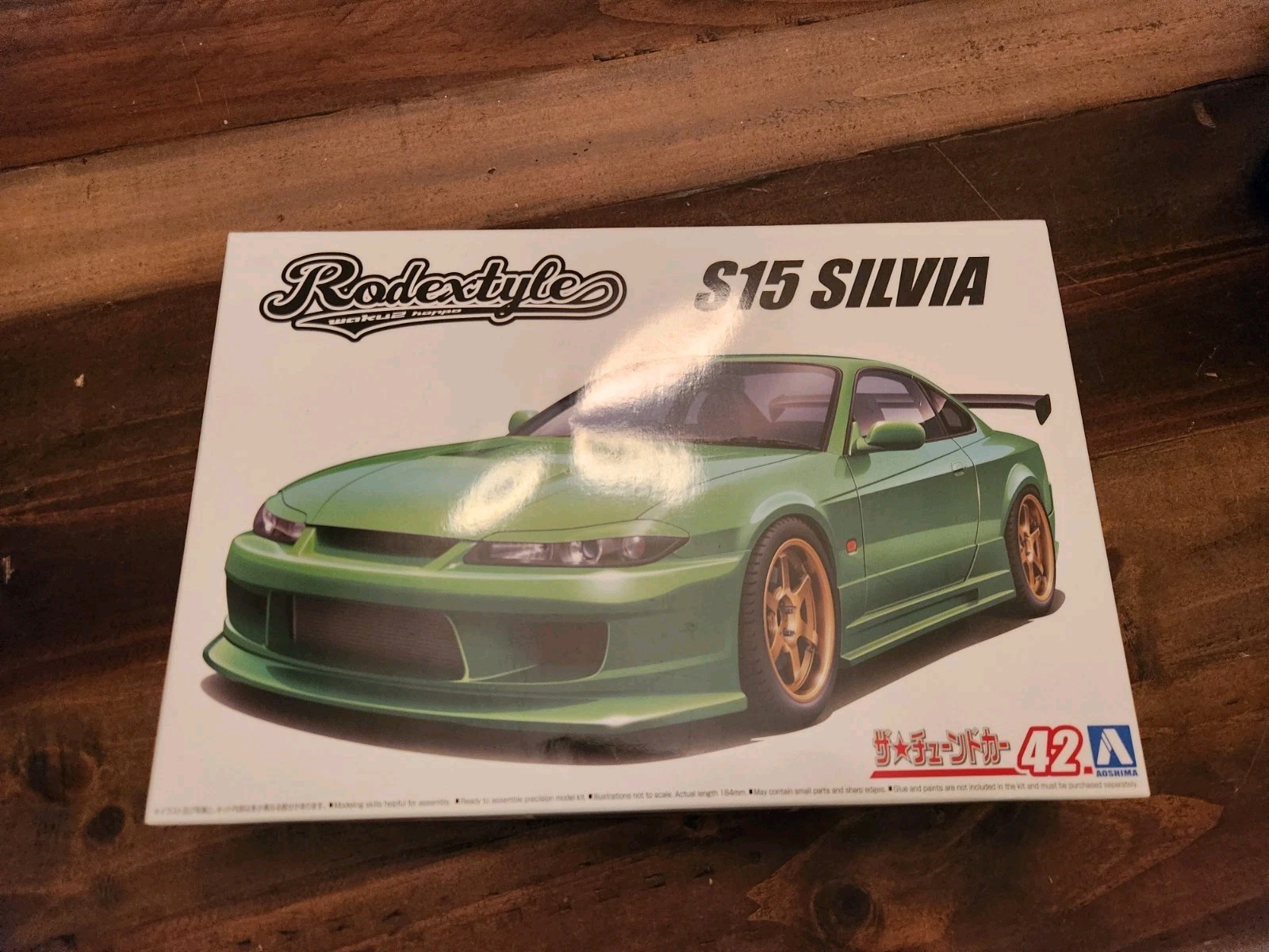 AOSHIMA The Tuned Car 1/24 No.42 Nissan Rodextyle S15 SILVIA 1999 Plastic Kit