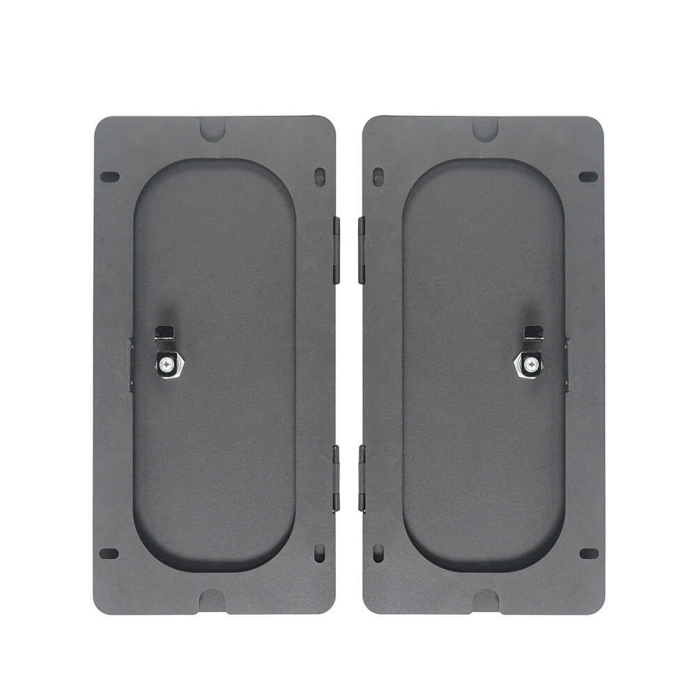 2PCS Second Row Side Steel Storage Bin Lockable for 2009-2018 Ram 1500 2500 3500