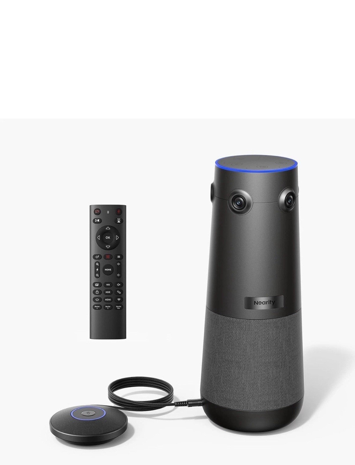 NEARITY 360 Alien 4K Video Conference Camera with Microphone New Open Box