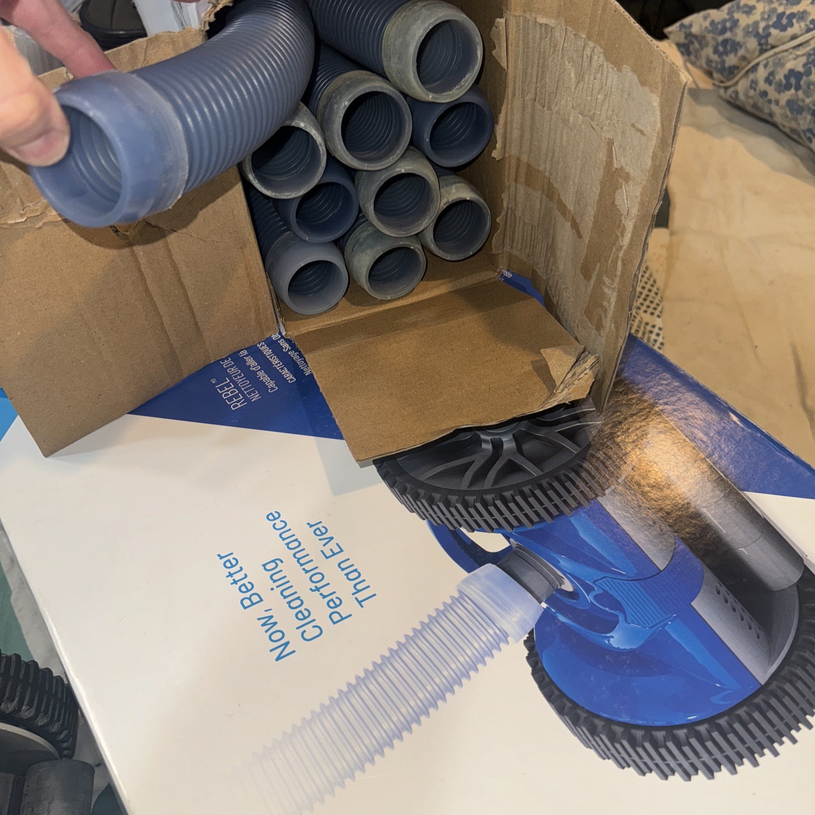 💦BOX OF 10! Pentair Rebel Suction Pool Cleaner Hoses 💧k01213 59847