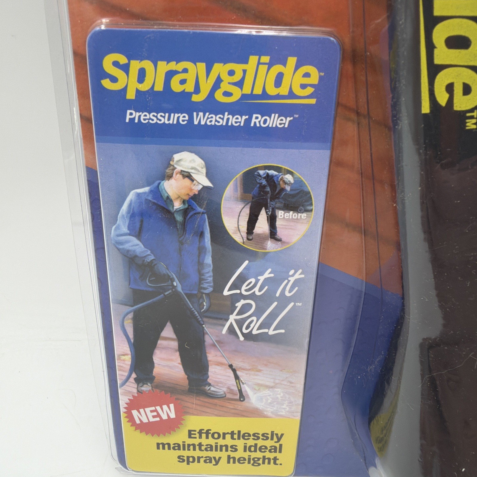 Sprayglide Pressure Washer Roller Support Works w/ Any Pressure Washer Fast Ship
