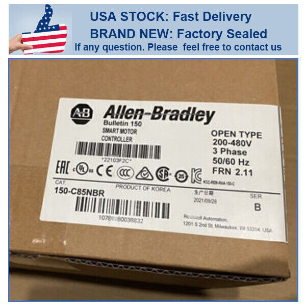 NEW AB150-C85NBR SER B SMC Smart Motor Controller 150C85NBR AB