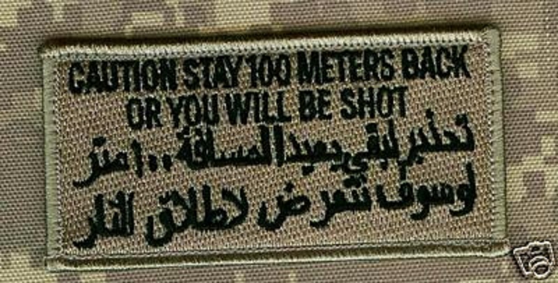 KANDAHAR-WHACKER© FORWARD AIR-GROUND TEAM MARINE EXPEDITIONARY FORCE + US FLAG