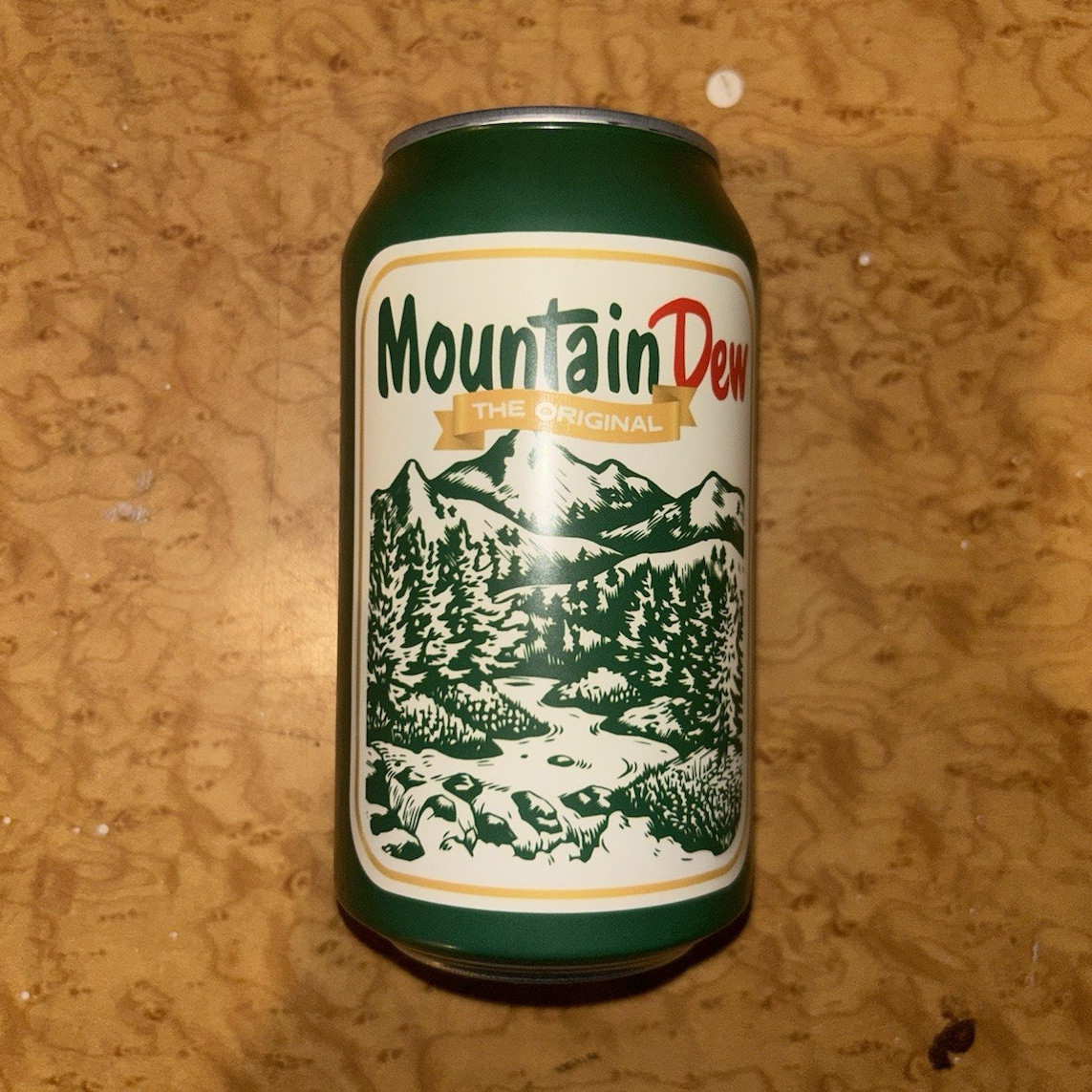 Mountain Dew The Original LIMITED EDITION 12 fl oz Soda Can Pull Tab Green/White
