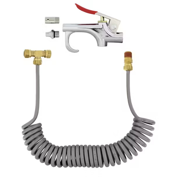 United Pacific Chrome Air Blow Gun Deluxe Kit UPI89998
