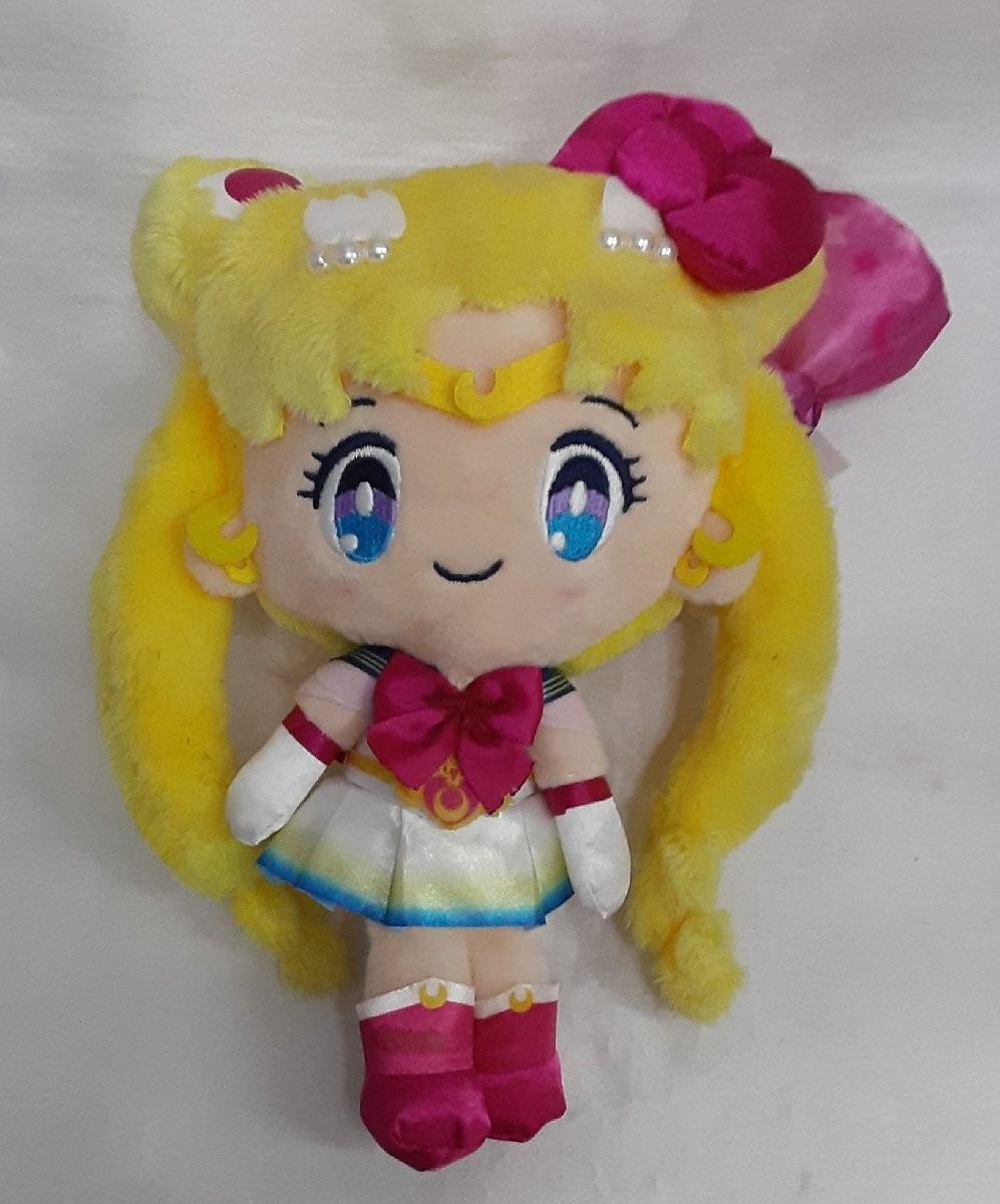 Super Sailor Moon Mascot Holder from the Movie Sailor Moon Eternal Sanrio Used