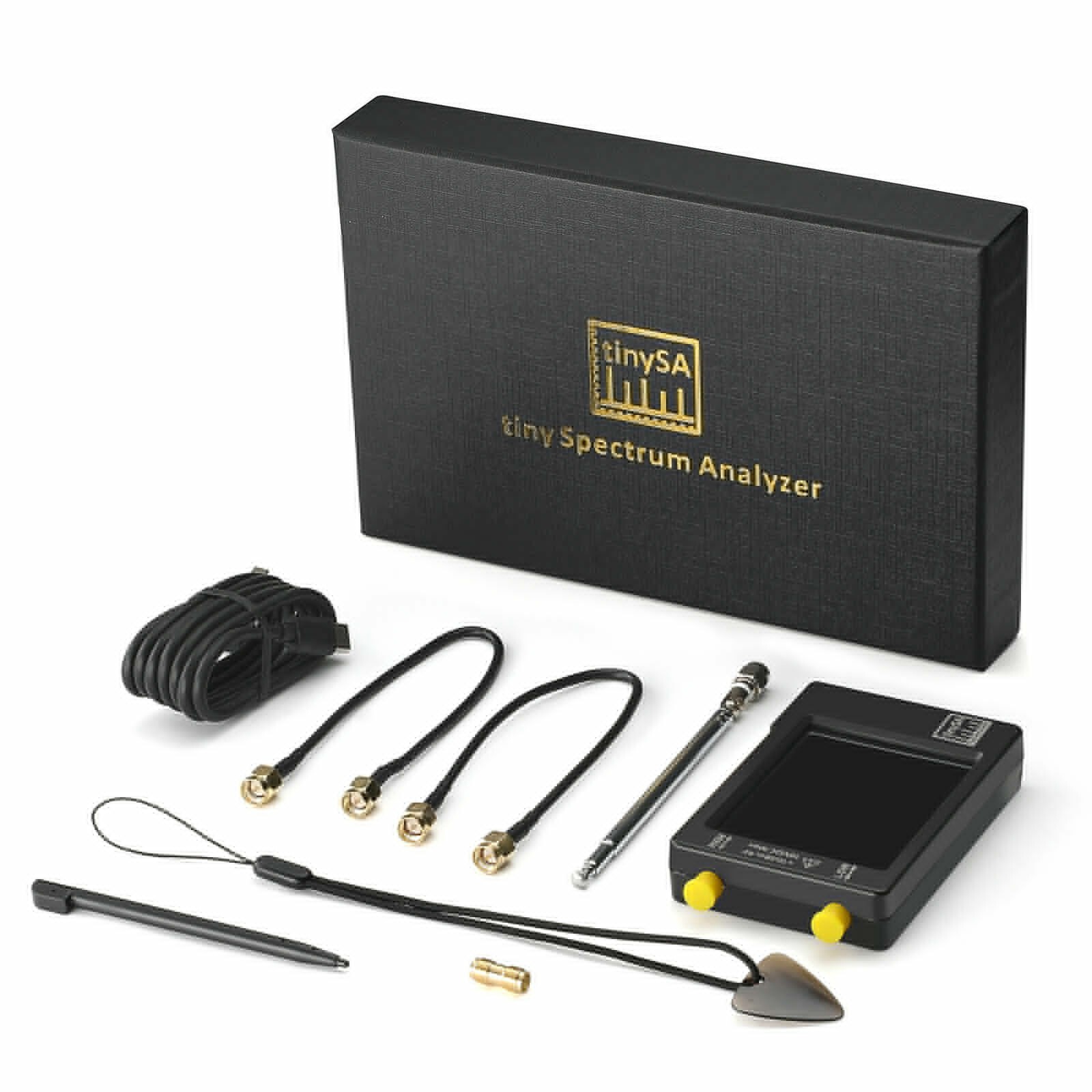 2.8" LCD Touch Control 100khz-960mhz Handheld Tiny Spectrum Analyzer tinysa Kit
