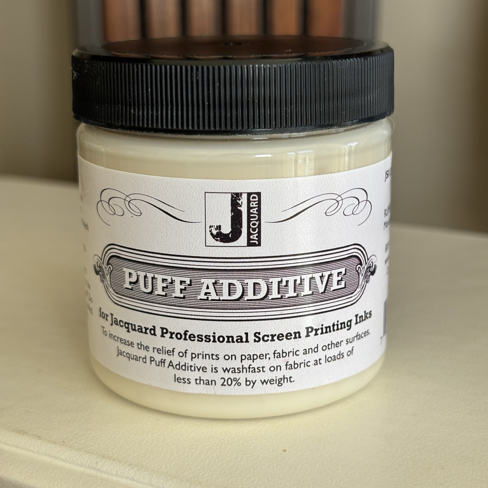 Jacquard Screen Printing Puff Additive-4oz
