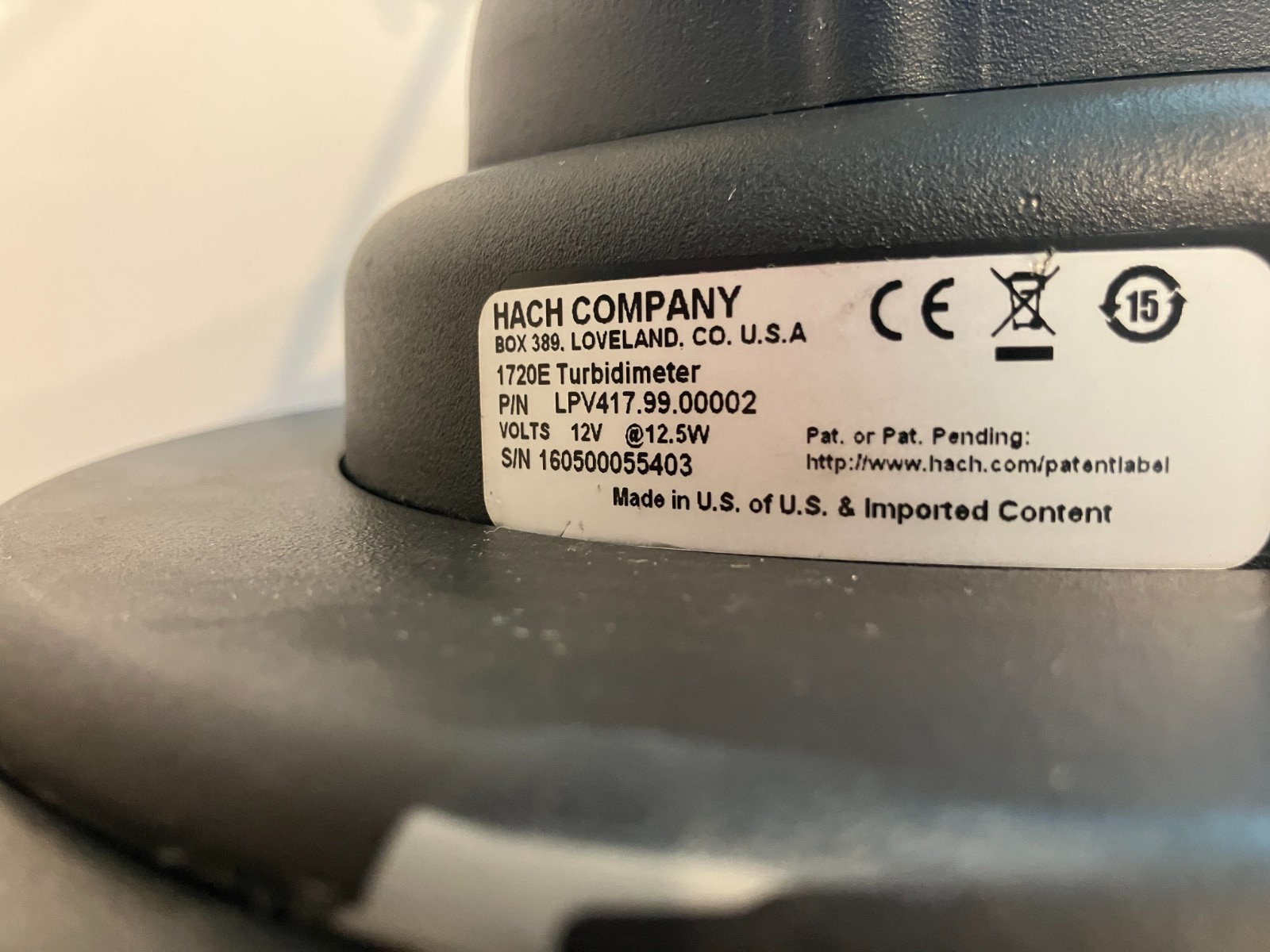 Hach 1720E Low Range Turbidimeter LPV417.99.00002