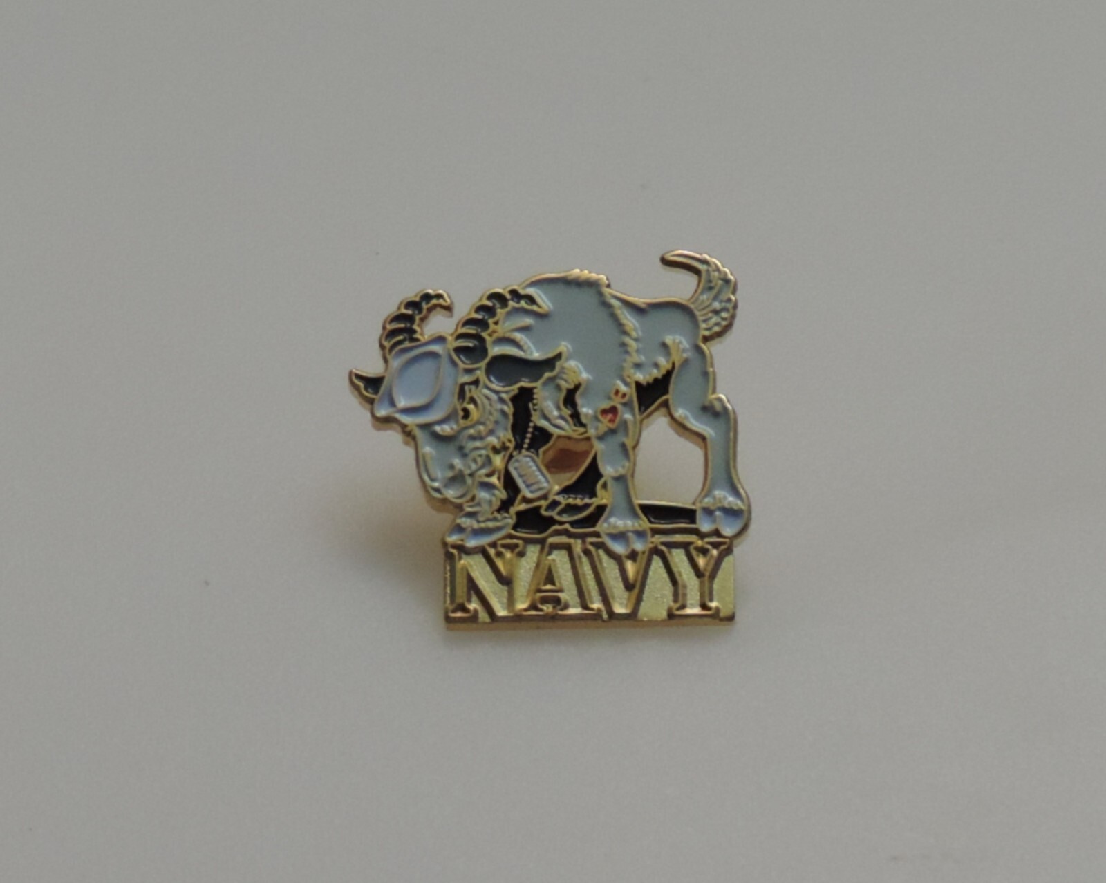 UNITED STATES NAVY GOAT LAPEL PIN