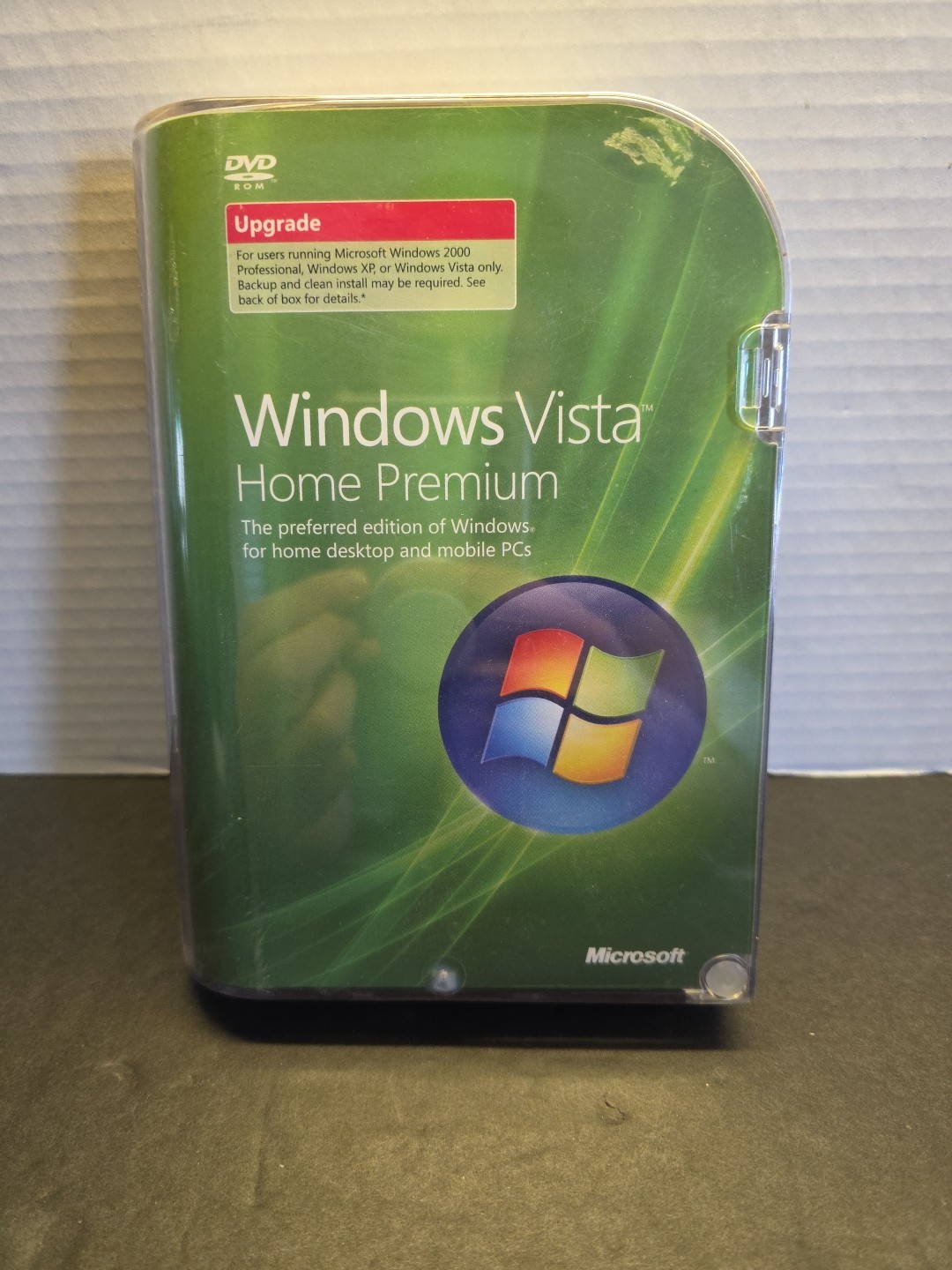 Microsoft WINDOWS VISTA HOME PREMIUM Upgrade 32 Bit DVD Software