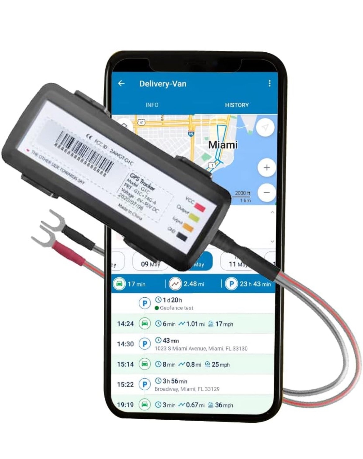 👉 GPS Tracker 4G Antirrobo Localizador Tiempo Real Carro Moto Camión Batería La