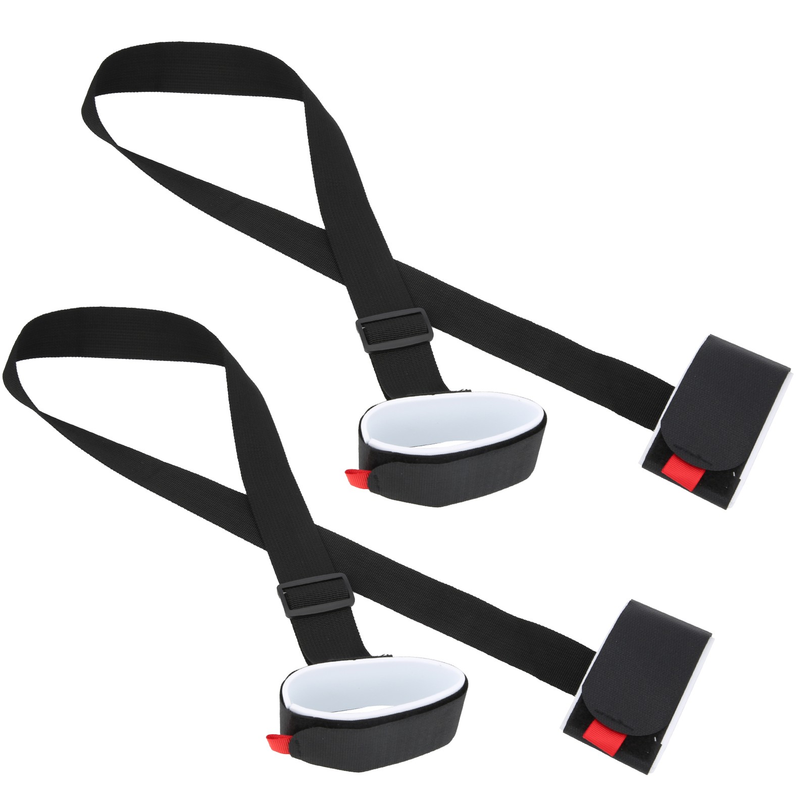 2Pcs Snowboard Shoulder Strap Double Skis Adjustable Belt AFCZ