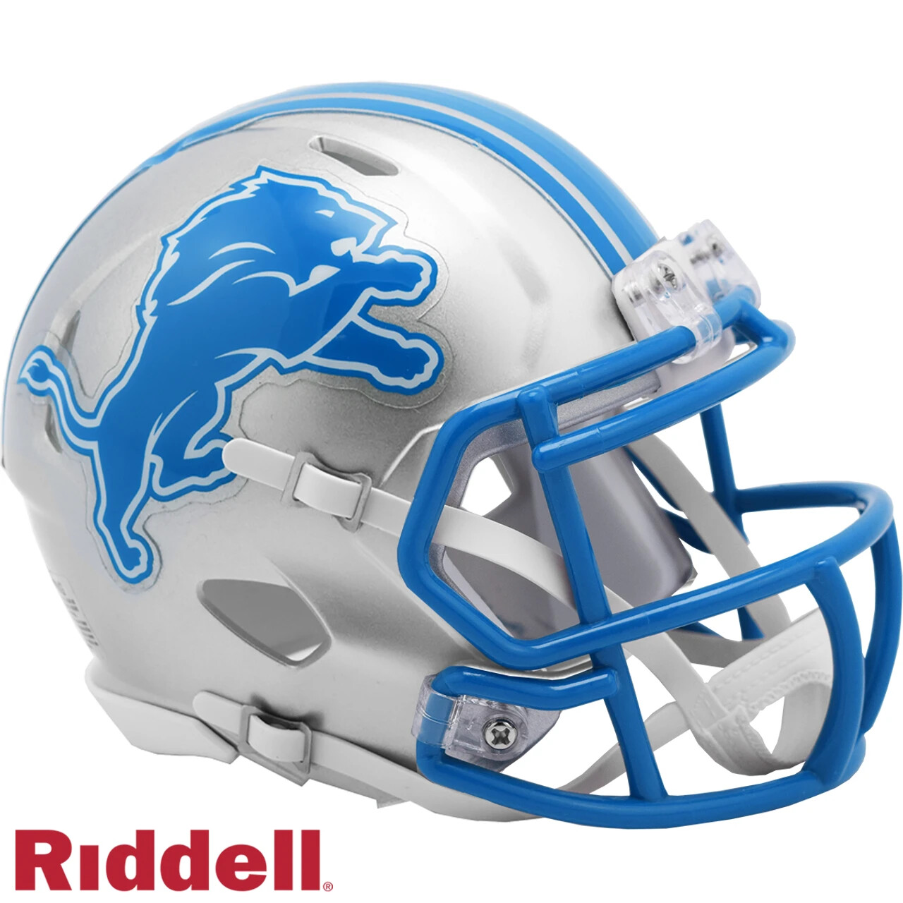 *SALE* DETROIT LIONS PRIMARY SPEED MINI NFL RIDDELL FOOTBALL HELMET!