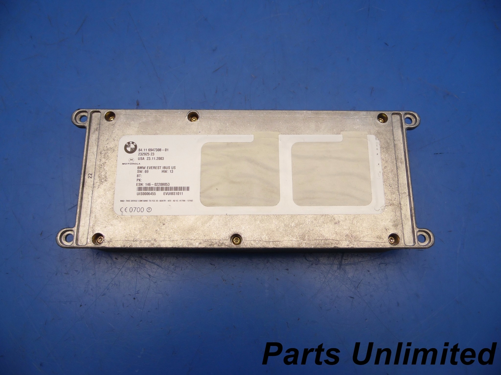 00-05 BMW 3 Series E46 M3 OEM bluetooth control module computer 84.11 6947308-01