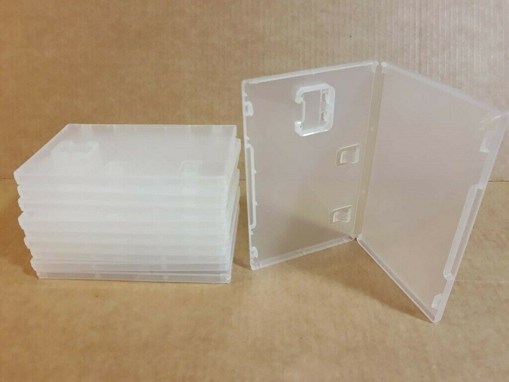 Lot of 10 Nintendo Switch 10mm replacement game clear case - OEM design - NEW
