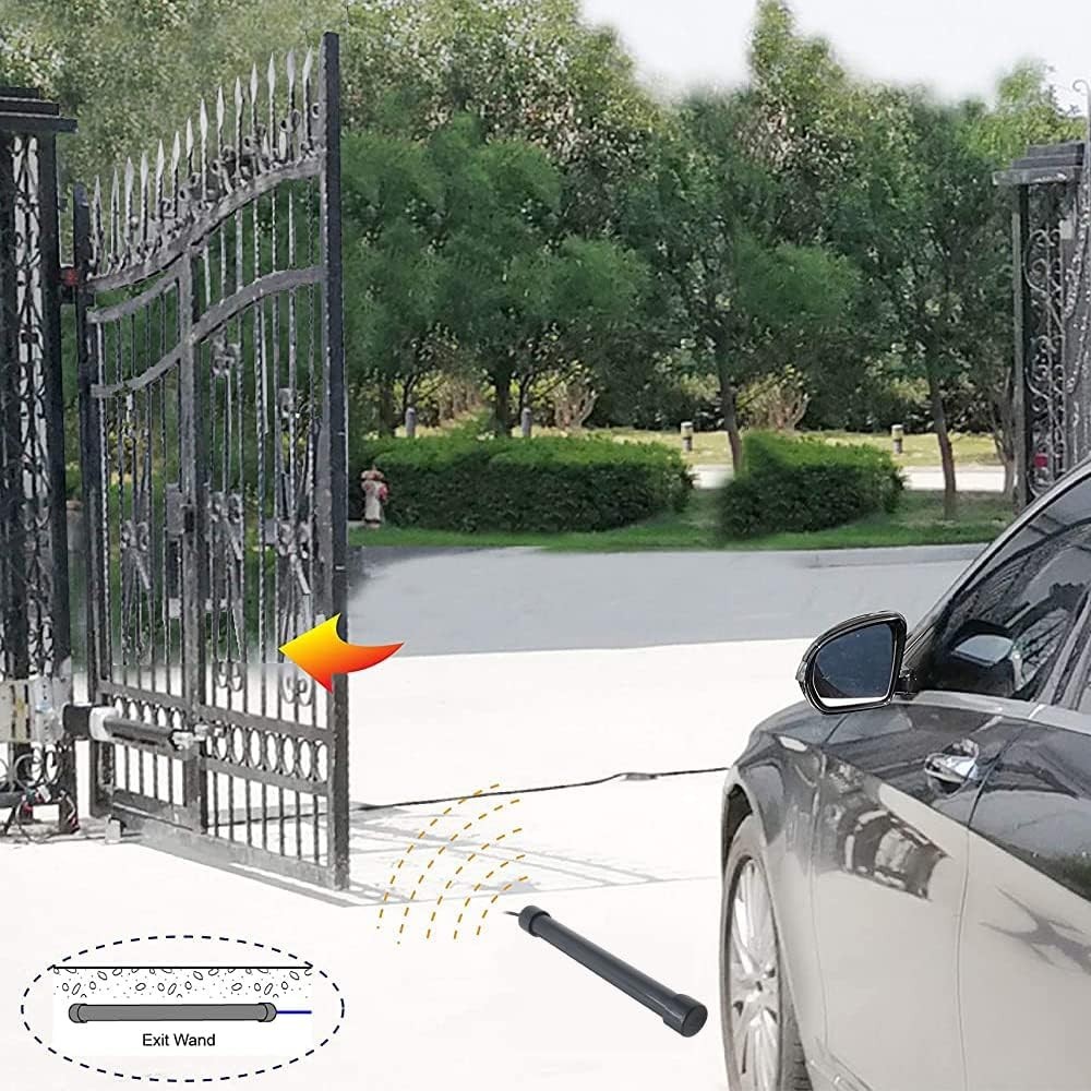 Gate Opener Exit Wand - Automatic Driveway Car Detector, Easy Install