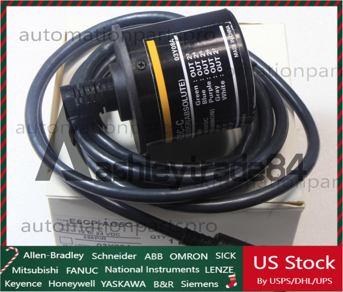 1PCS Omron E6CP-AG5C-C 12-24VDC 256P/R E6CPAG5CC NEW