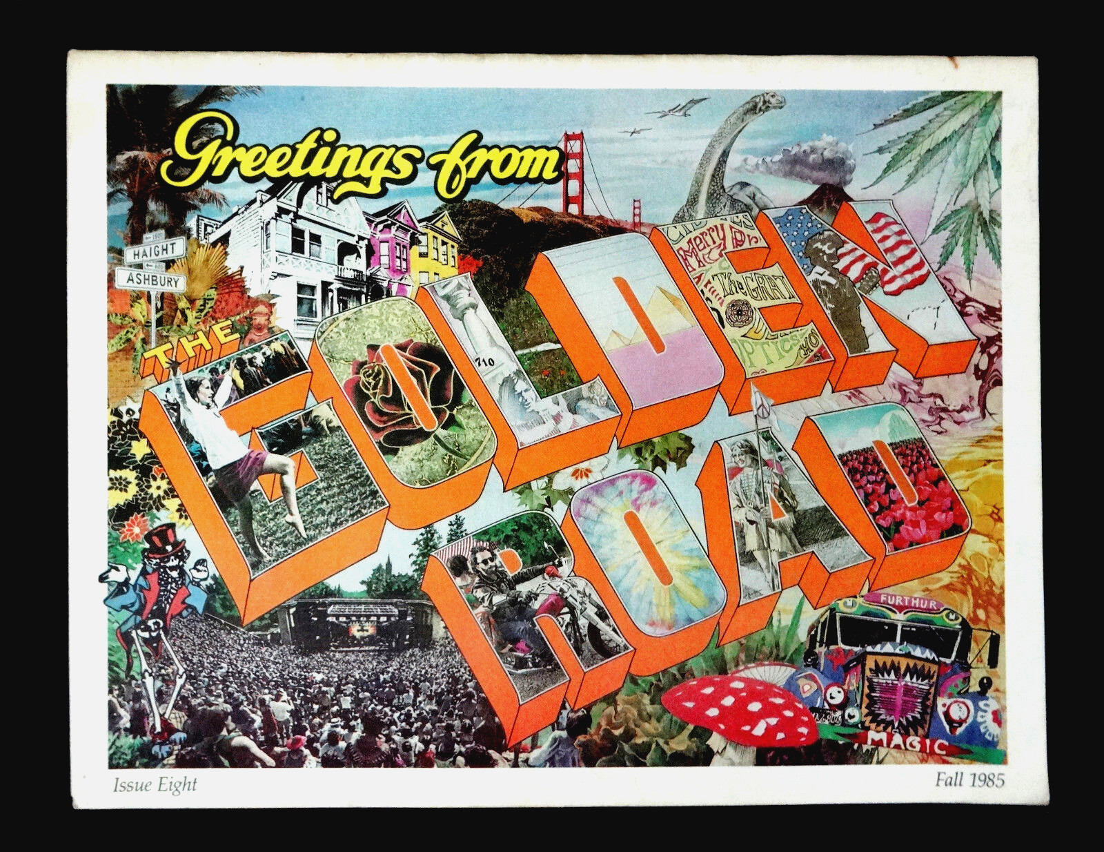 Grateful Dead The Golden Road Magazine 1985 Fall Issue 8 GD Movie Bill Graham