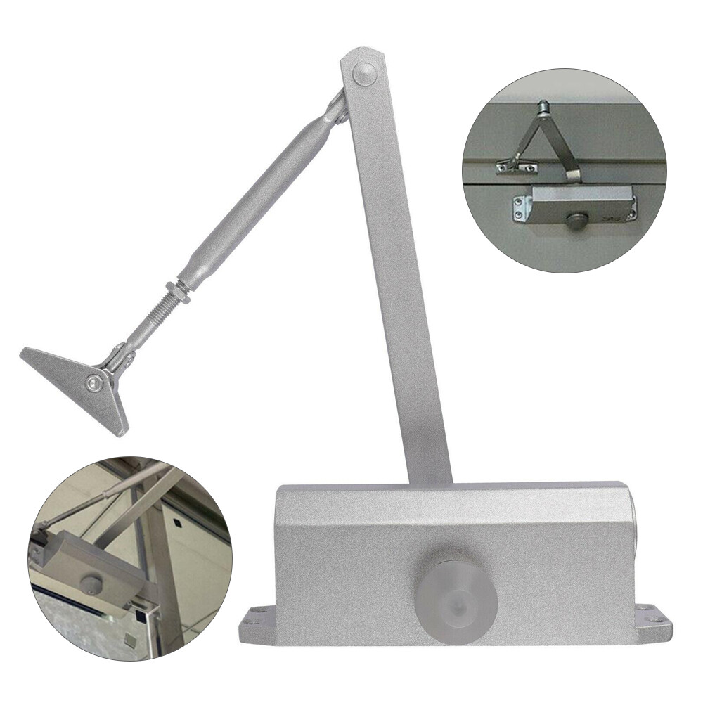 187lbs Commercial Door Closer Heavy Duty Residential Hydraulic Auto Door-Closer