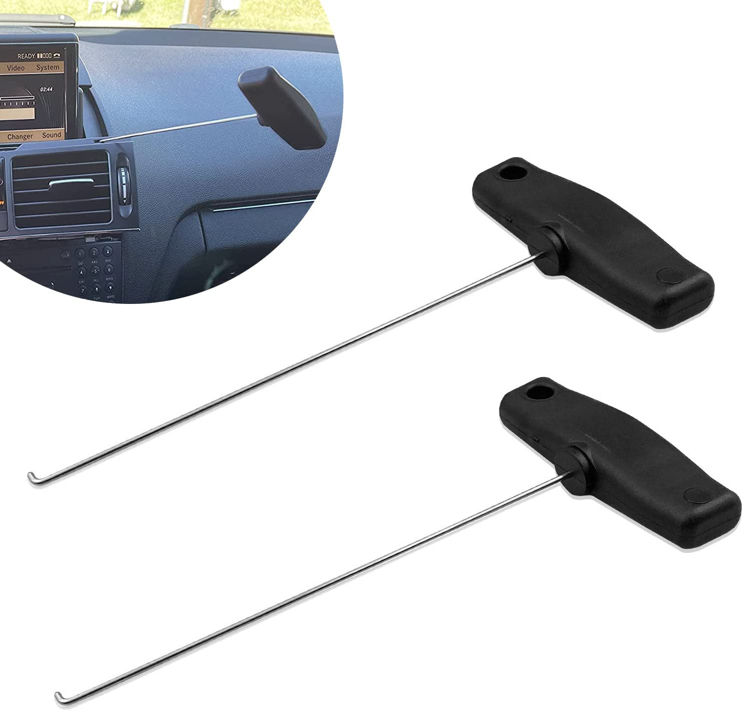 Mekar Instrument Cluster Removal Pulling Hooks Tool Dashboard Removing Tool Comp