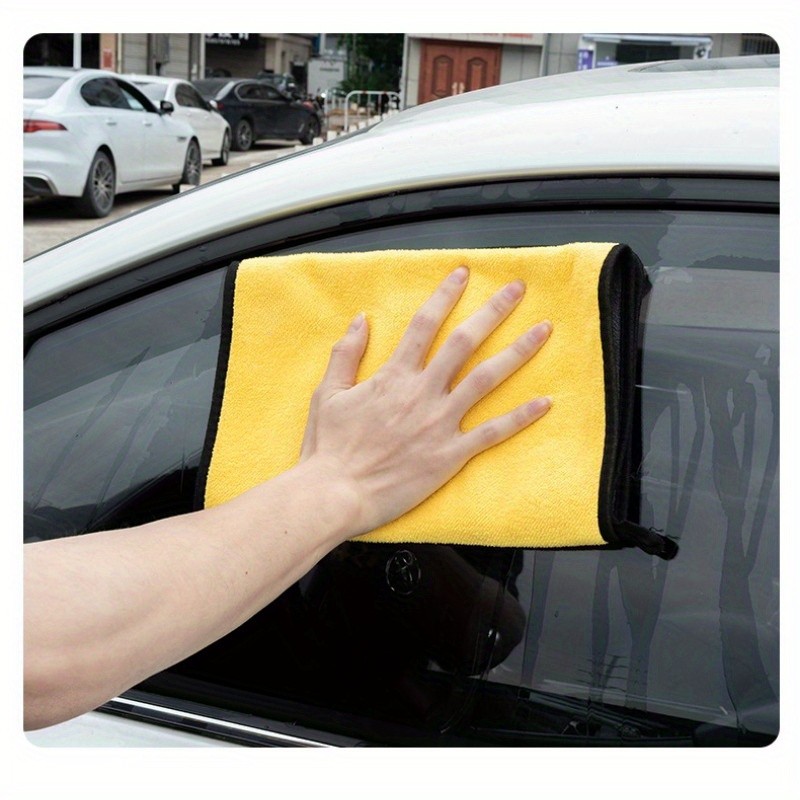 Multi-Use Gentle Car Towel - Double-Sided Ultra-Fine Coral Flannel Auto Cleaning