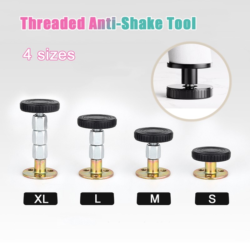 Bed Frame Threaded Anti-Shake Tool Adjustable Table Raised Base Stopper No Noise
