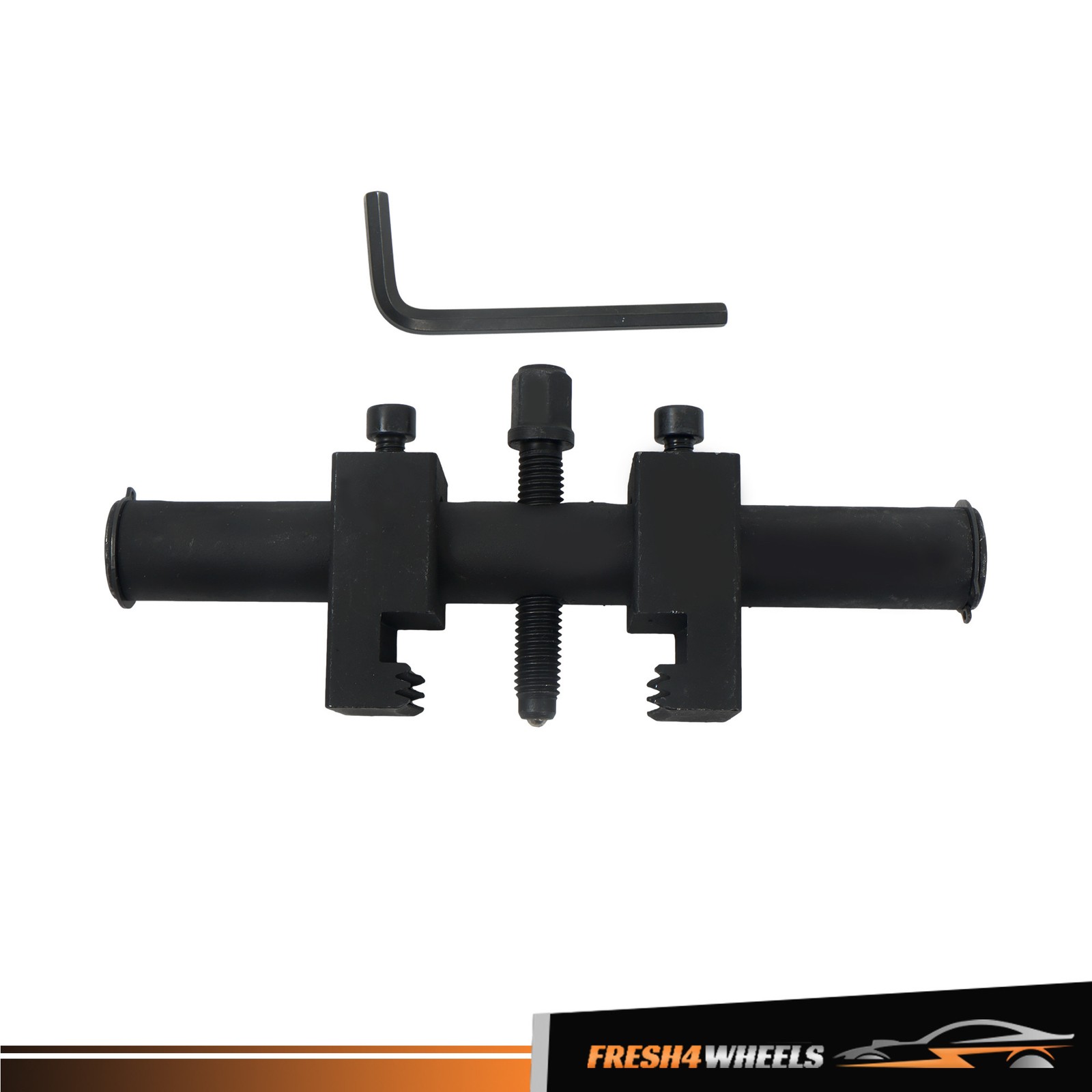 Black Universal Puller For Ribbed Drive Pulley Crankshaft Remover Tool Kit