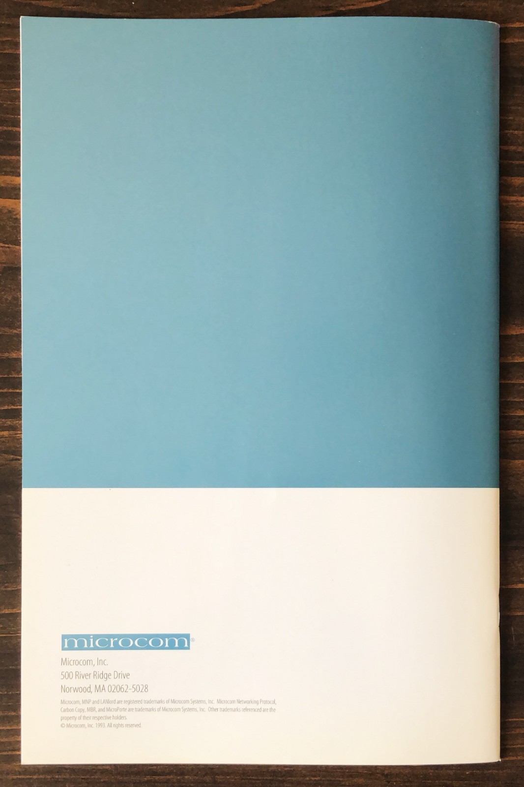 1993 Microcom Annual Report