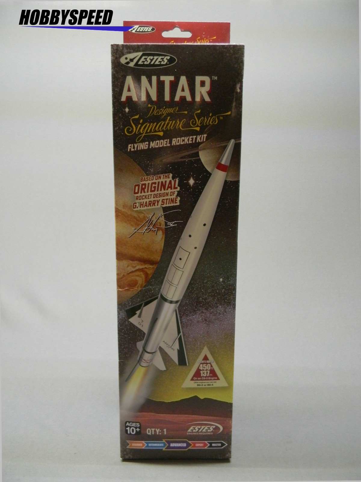 ESTES ANTAR FLYING MODEL ROCKET KIT designer signature series EST7310 7310 NEW