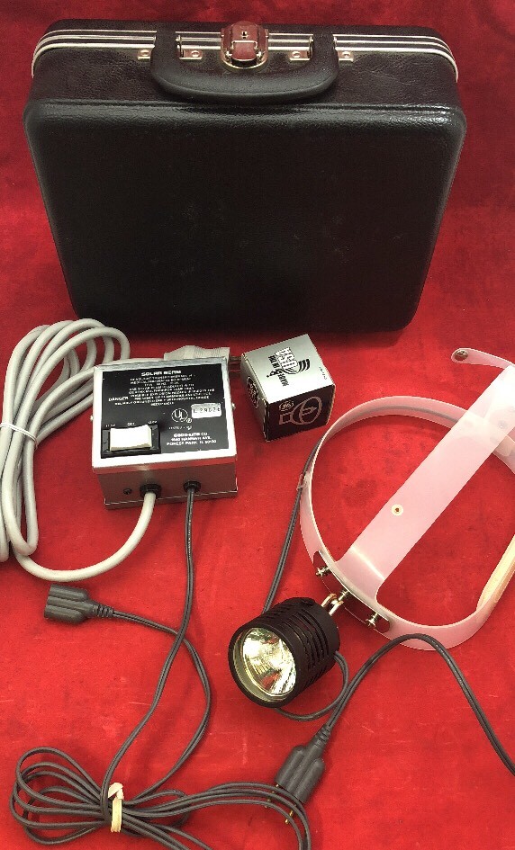 GOOD-LITE Solar Beam Examination Headlight w/Transformer No. 14, Bulb & Case #2