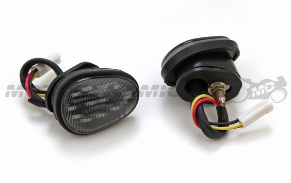 Fits 2004-2006 Yamaha YZF R1 YZFR1 Flush Mount LED Running + Turn Signal Lights