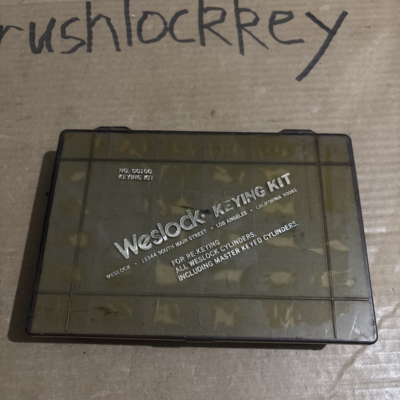 Vintage-Used/Almost New-Weslock Rekey Kit No.00100