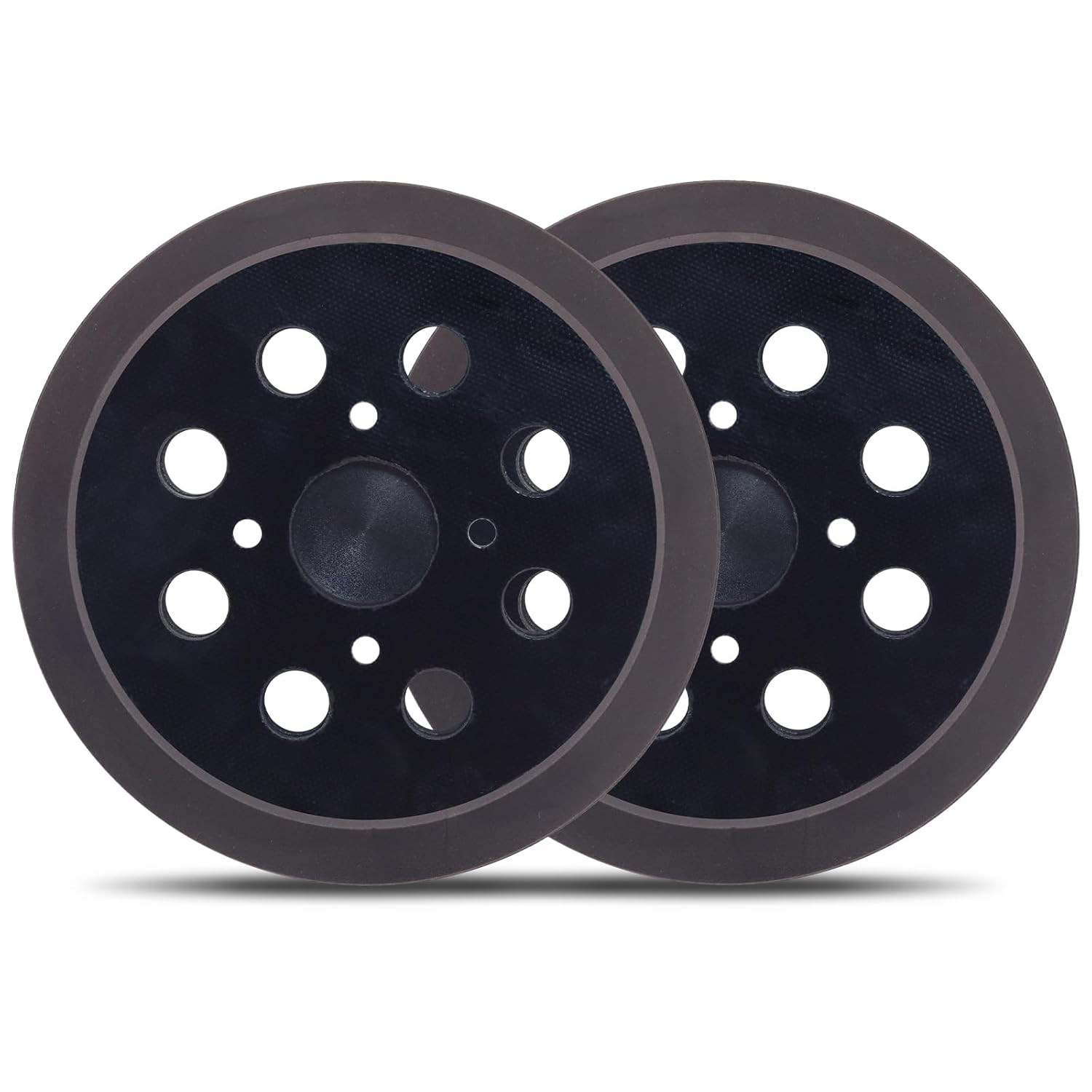 2 Pack Sander Pad Compatible with Craftsman, 5 Inch 8 Holes Hook and Loop Orbita