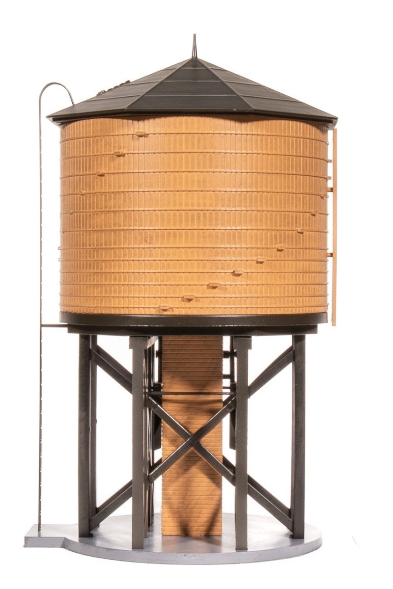 Broadway Limited Imports HO Op. Water Tower w/ Sound Weathered Brown BLI7910