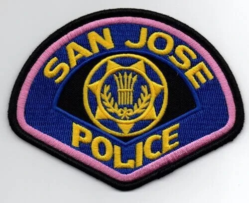 CALIFORNIA CA SAN JOSE POLICE PINK BREAST CANCER NICE SHOULDER PATCH SHERIFF
