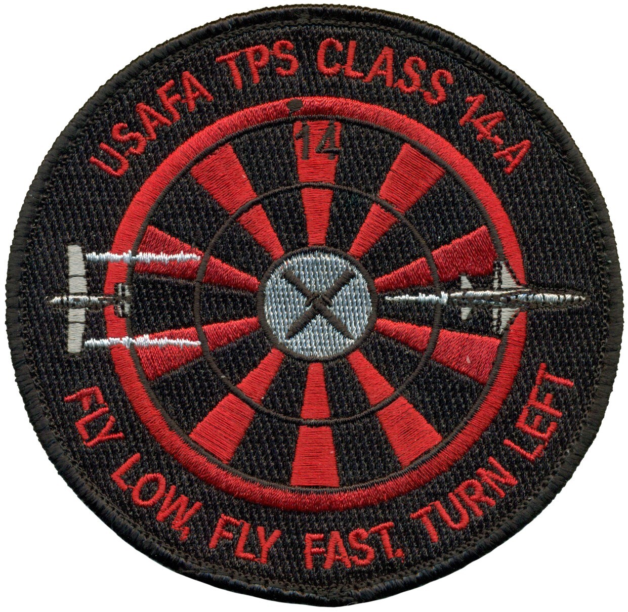 USAF TEST PILOT SCHOOL CLASS 2014 A  - FLY LOW FLY FAST TURN LEFT  - PATCH