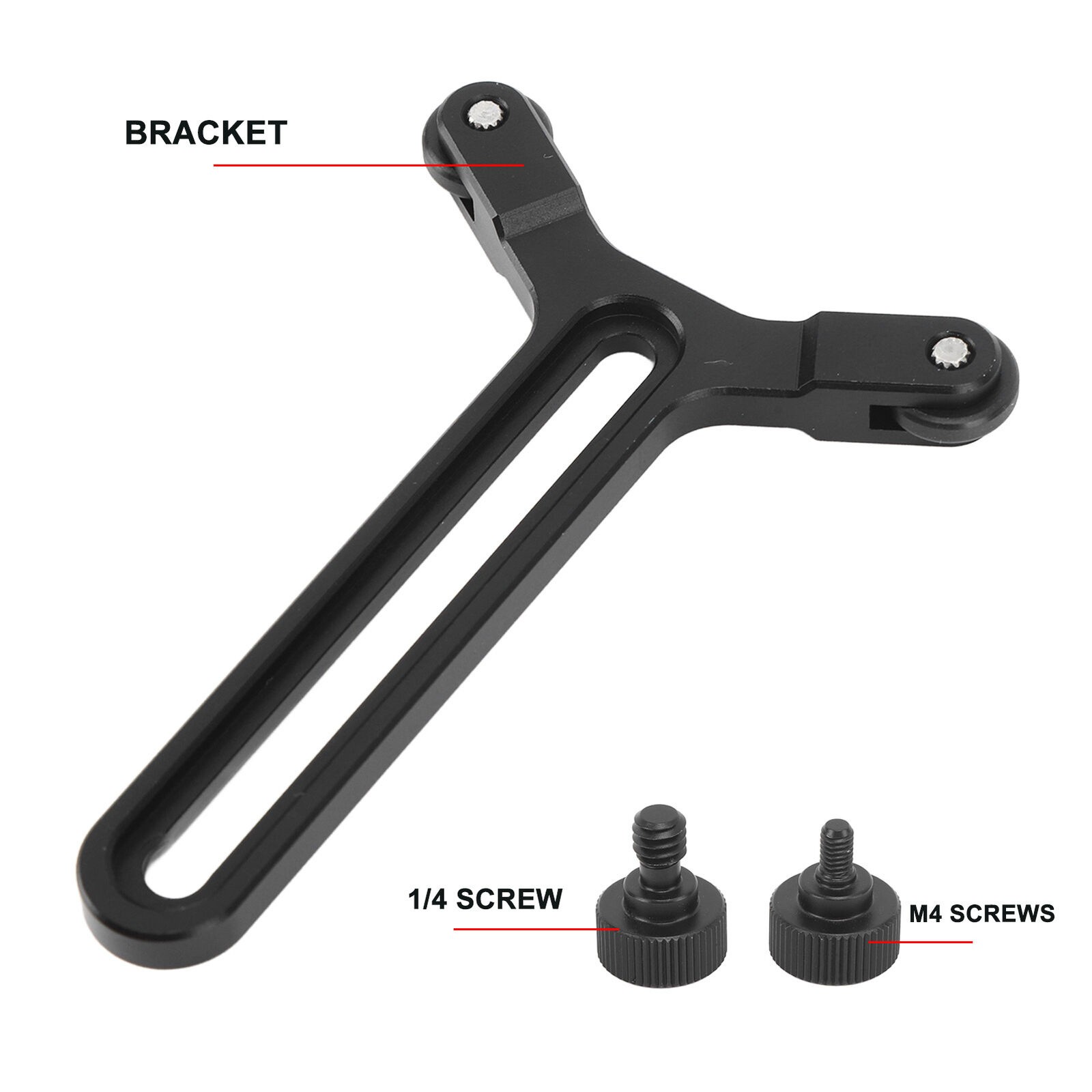 Double Wheel Y Shape Bracket Camera Extended Lens Support For DJI Rs3
