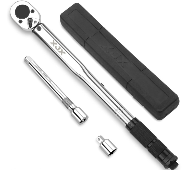 Llave Dinamométrica de 1/2" con Clic, 10-160 ft-lb, Juego Ajustable. Nuevo