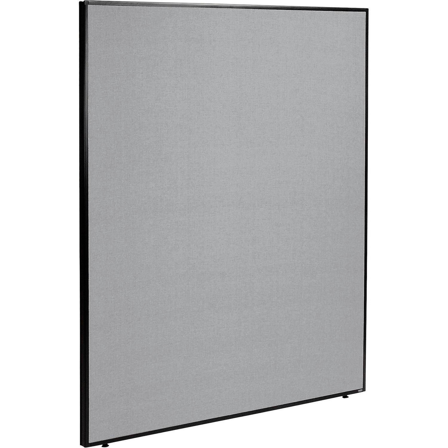 Global Industrial Office Partition Panel 60-1/4"W x 96"H Gray
