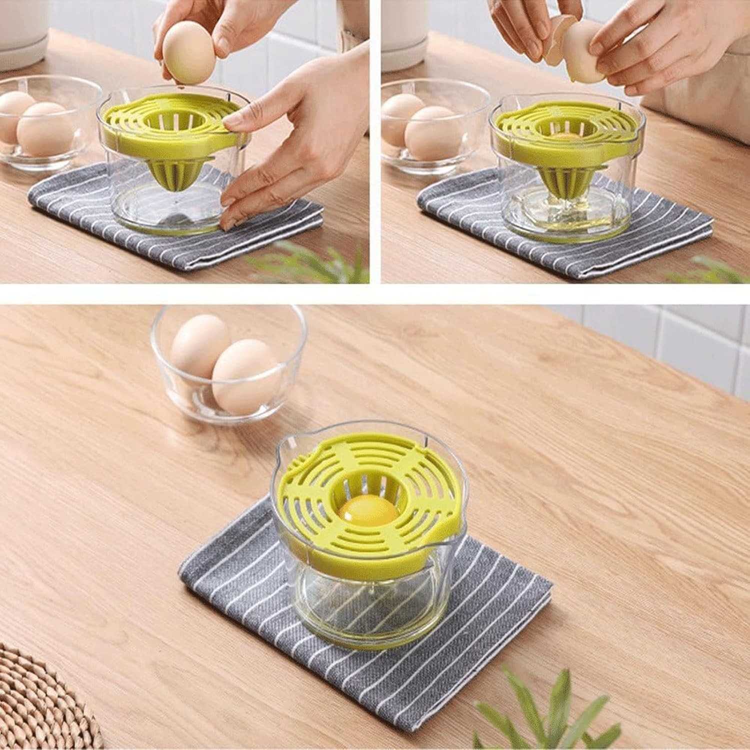 Compact Citrus Juicer with Multi-Reamers and Measuring Cup, Stylish Green Design