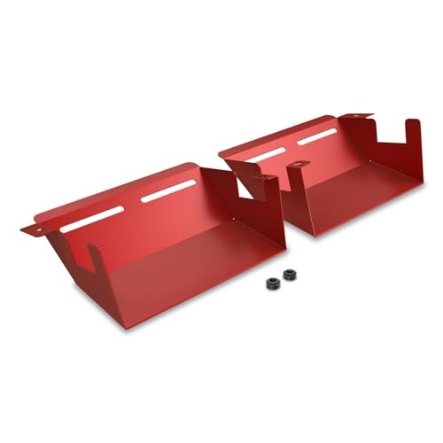 2pcs Dynamic Aire Intake Scoops Cold System Kit Compatible with 3 Series Red