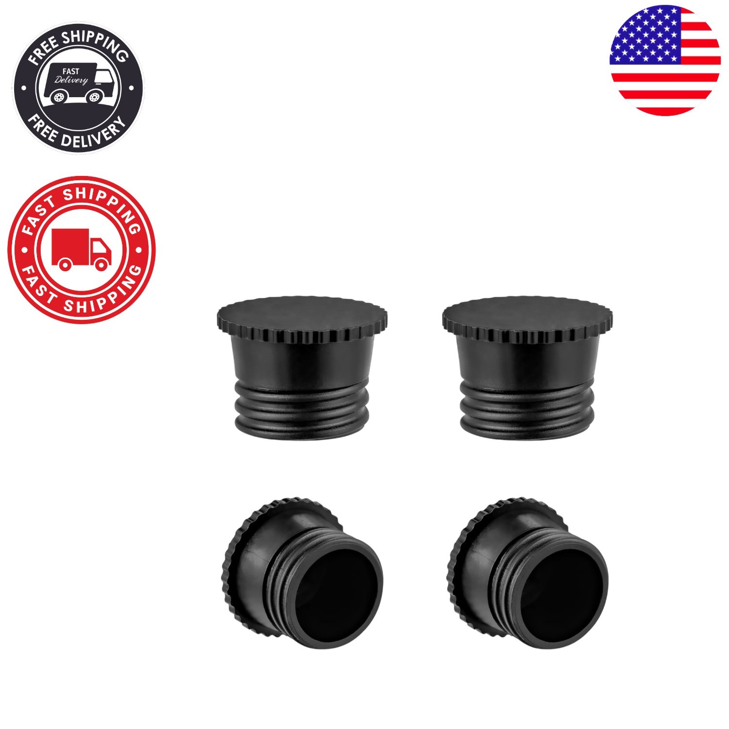 Versatile E26 Light Socket Safety Caps - Ideal for String Lights - Pack of 16